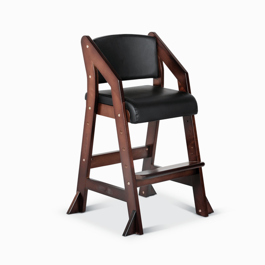 Dine and Grow - Walnut & Black Dining Chair